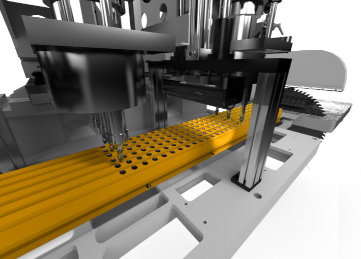 Multi-function Composite Machine (Milling, Drilling, Tapping, Sawing)